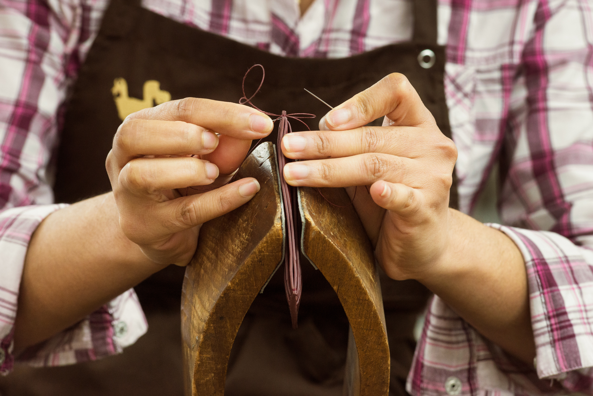 The stitching